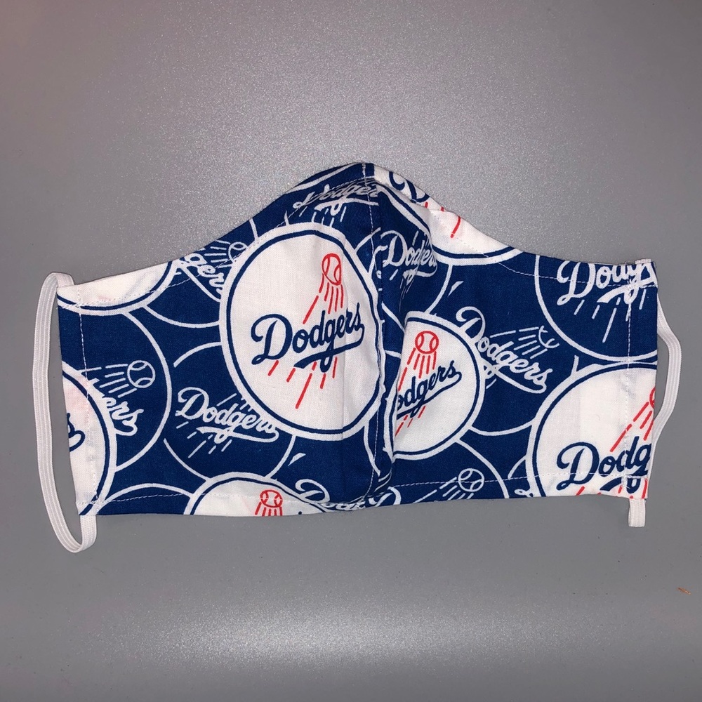 Los Angeles Dodgers fabric face mask